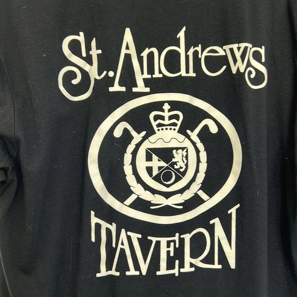Next Level - Guinness St Andrew’s Tavern Graphic Black And White T Shirt Large - Picture 10 of 10